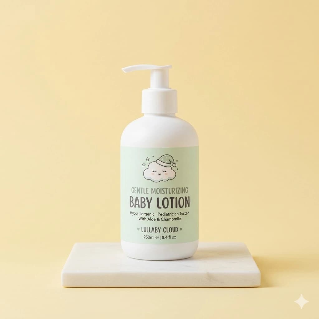 Gentle Moisturizing Organic Baby Lotion