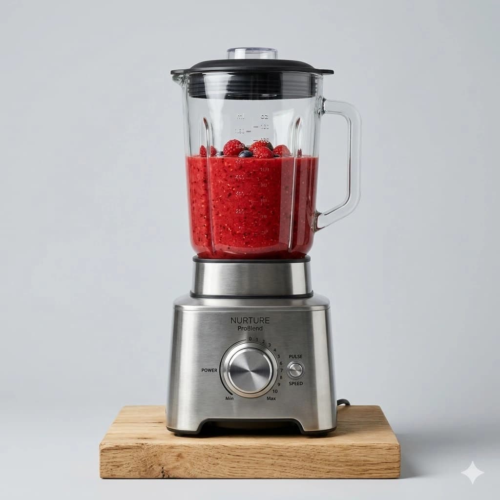 High-Power Kitchen Glass Blender