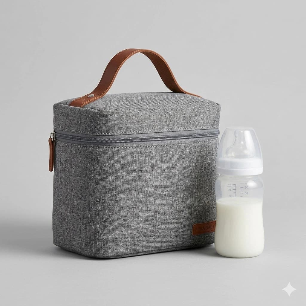 Insulated Travel Milk Bottle Bag